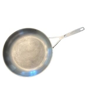 Demeyere Stainless Steel 11 Inch Fry Pan 5 Ply Halogen Induction 18/10 Belgium